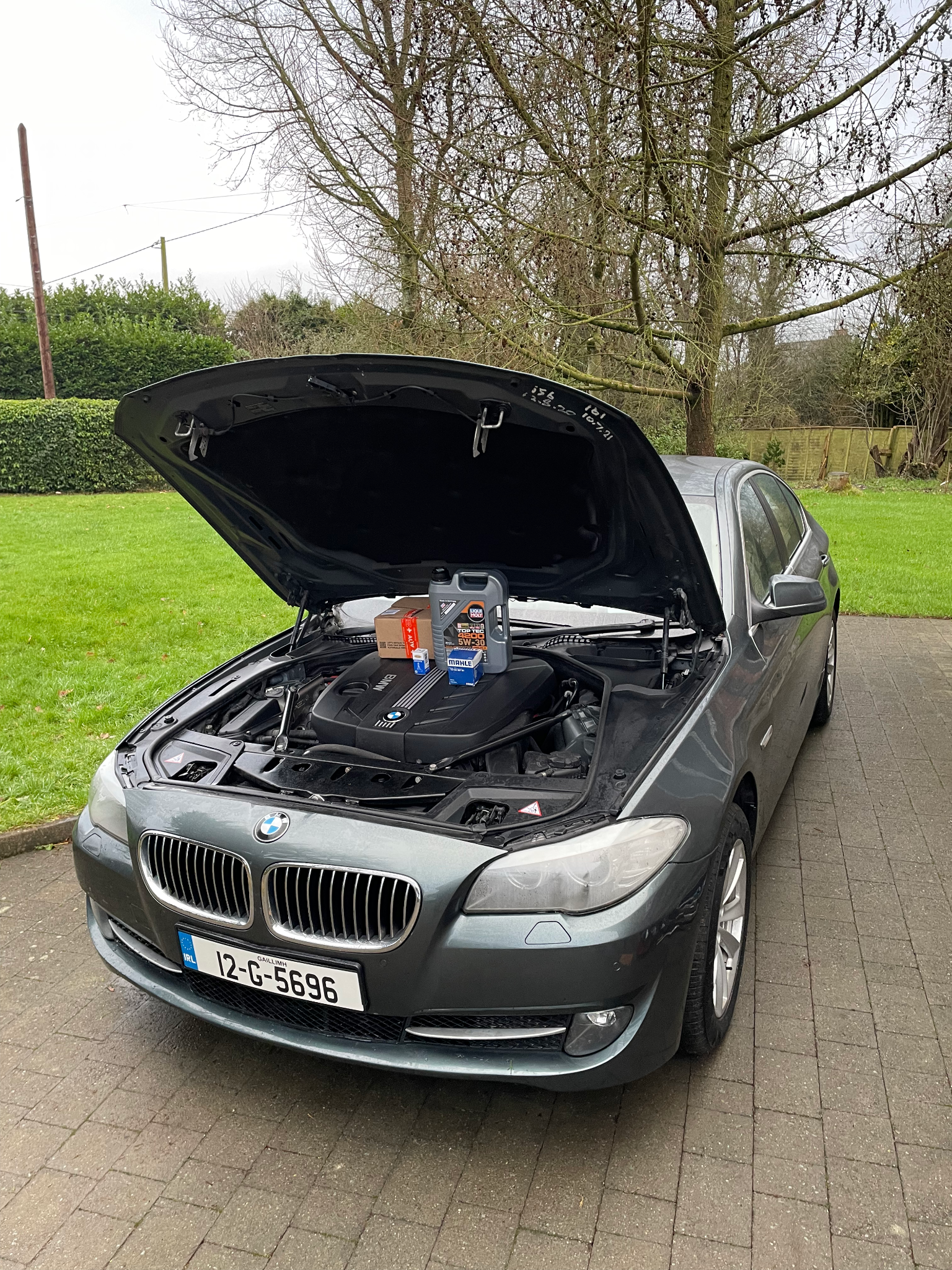 Audi oil change photo